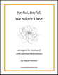 Joyful, Joyful We Adore Thee P.O.D. cover